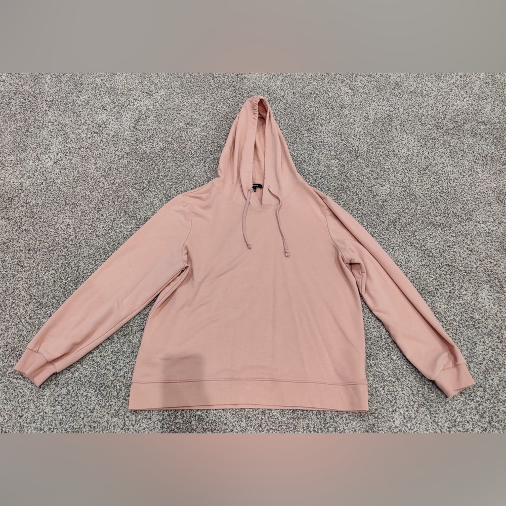 Pink Cropped Hoodie
